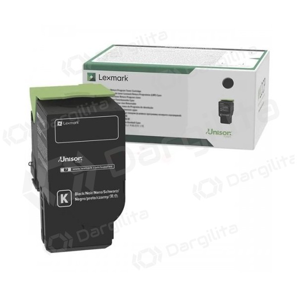 Lexmark 78C2XK0 Lazerinė kasetė, Juoda