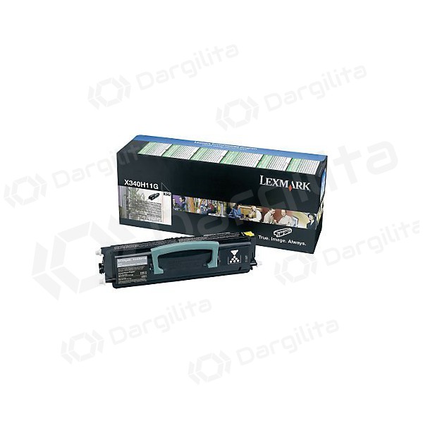 Lexmark (X340H11G) Return, juoda kasetė lazeriniams spausdintuvams, 6000 psl.
