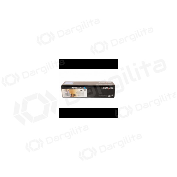 Lexmark (X945X2CG), žydra kasetė lazeriniams spausdintuvams, 22000 psl.