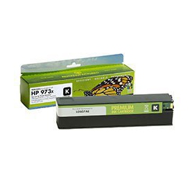 Neoriginali Static Control HP No.973X (L0S07AE) Nauja mikroschema, juoda kasetė rašaliniams spausdintuvams, 10000 psl.
