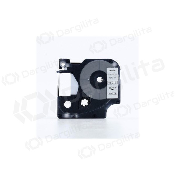 Neoriginali Dymo S0720530 D1 45013 Tape 12mm x 7m Black on White Neoriginali Dymo S0720530 D1 45013 Tape 12mm x 7m Black on White