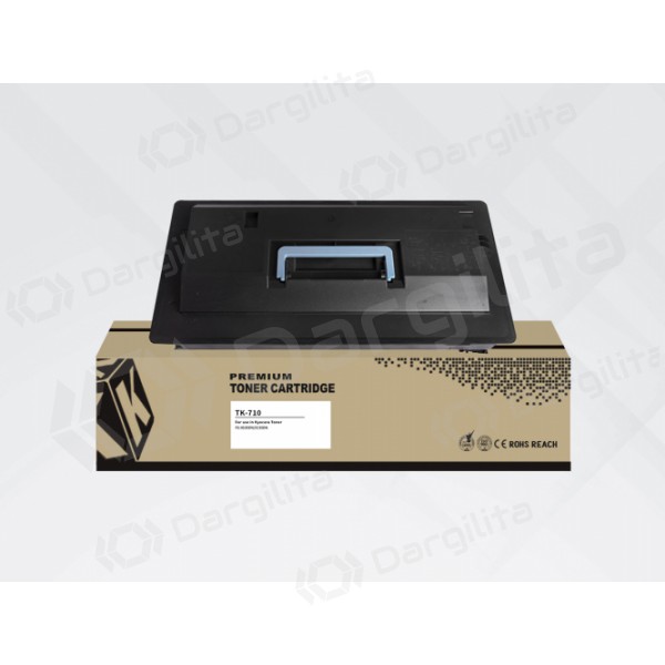 Neoriginali HYB Kyocera TK-710, juoda kasetė lazeriniams spausdintuvams, 40000 psl. Neoriginali HYB Kyocera TK-710, juoda kasetė lazeriniams spausdintuvams, 40000 psl.
