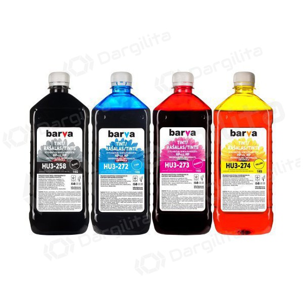 Neoriginali nauja Barva Epson T6645 L100/ L210/ L300/ L350/ L355 CMYK 4x90 ml. Komplektas