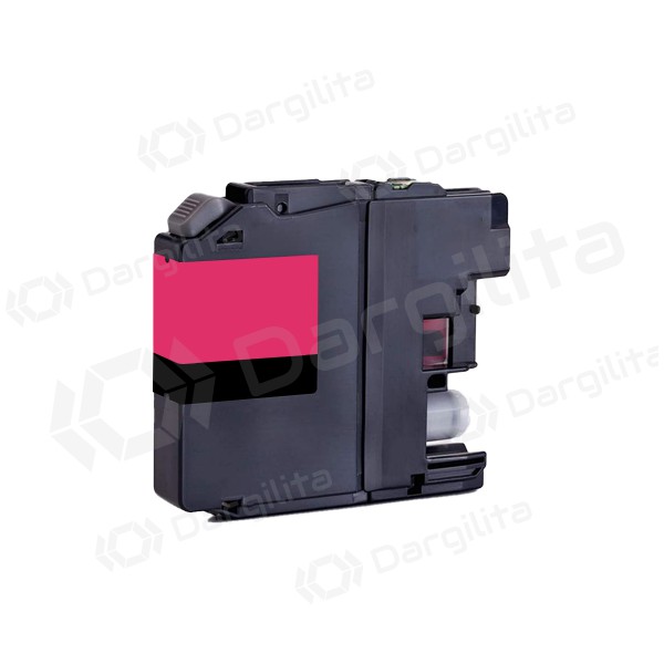 Neoriginali Static Control Brother LC125XLM, purpurinė kasetė rašaliniams spausdintuvams, 1200 psl.