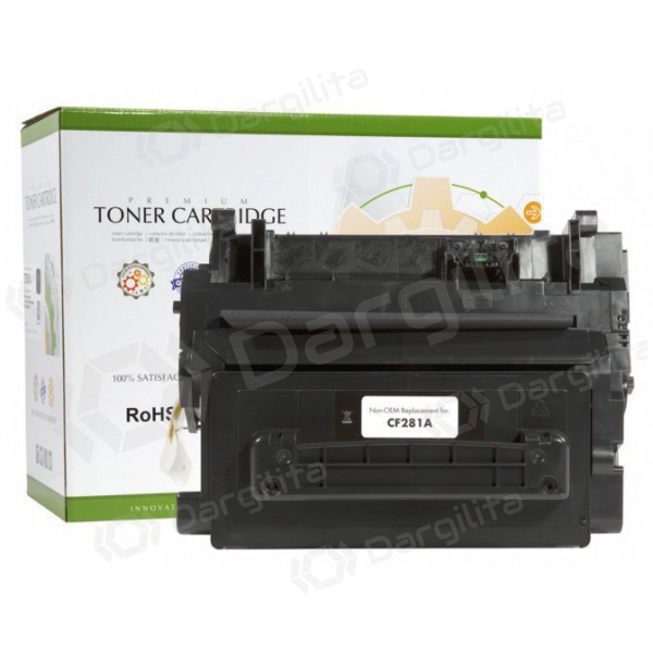 Neoriginali Static Control HP 81A (CF281A), juoda kasetė lazeriniams spausdintuvams, 10500 psl.