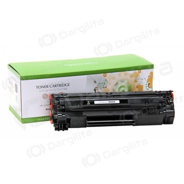 Neoriginali Static Control HP CB435A/ CB436A/ CE285A / Canon CRG 725 Universali, juoda kasetė lazeriniams spausdintuvams, 1500 psl. Neoriginali Static Control HP CB435A/ CB436A/ CE285A / Canon CRG 725 Universali, juoda kasetė lazeriniams spausdintuvams, 1500 psl.