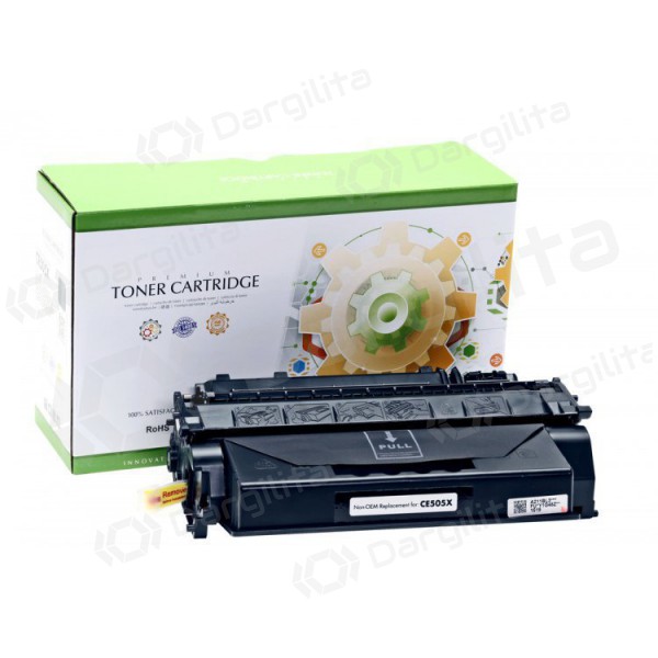 Neoriginali Static Control HP CE505X/ CRG 719H Universali, juoda kasetė lazeriniams spausdintuvams, 6500 psl. Neoriginali Static Control HP CE505X/ CRG 719H Universali, juoda kasetė lazeriniams spausdintuvams, 6500 psl.
