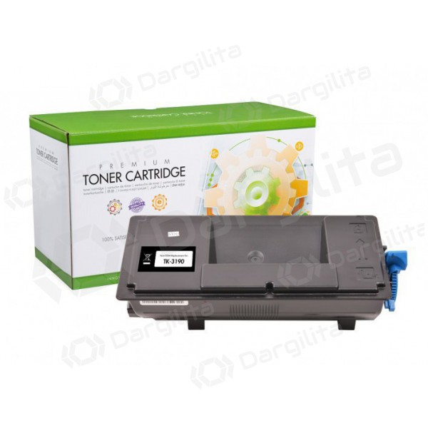 Neoriginali Static Control Kyocera TK-3190, juoda kasetė lazeriniams spausdintuvams, 25000 psl. Neoriginali Static Control Kyocera TK-3190, juoda kasetė lazeriniams spausdintuvams, 25000 psl.