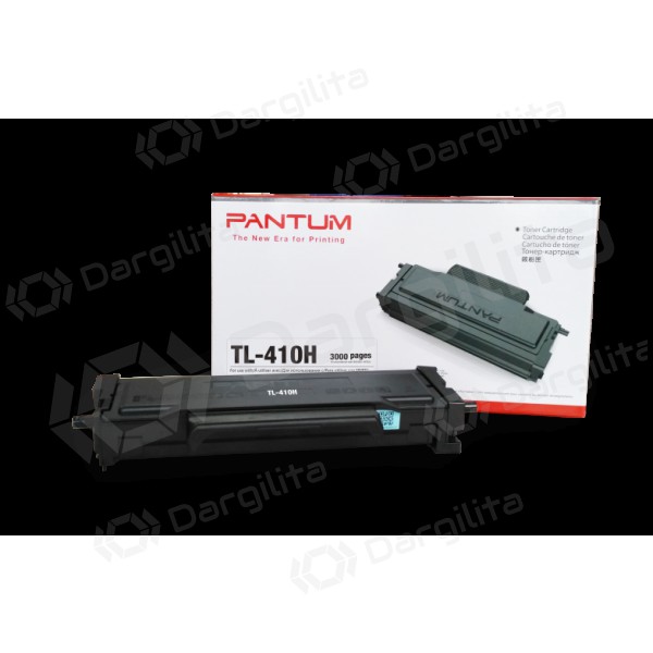Pantum TL-410H (TL410H), juoda kasetė lazeriniams spausdintuvams, 3000 psl. Pantum TL-410H (TL410H), juoda kasetė lazeriniams spausdintuvams, 3000 psl.