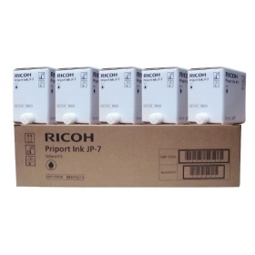 Ricoh JP-7 (817219) (5 vnt dėžutėje) Rašalinė kasetė, Juoda