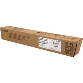 Ricoh MP C6003 (841854), geltona kasetė lazeriniams spausdintuvams, 22500 psl.
