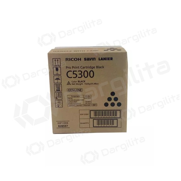Ricoh C5300 (828601), juoda kasetė lazeriniams spausdintuvams, 31000 psl.