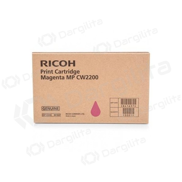 Ricoh MP CW2200 (841637) Rašalinė kasetė, Purpurinė