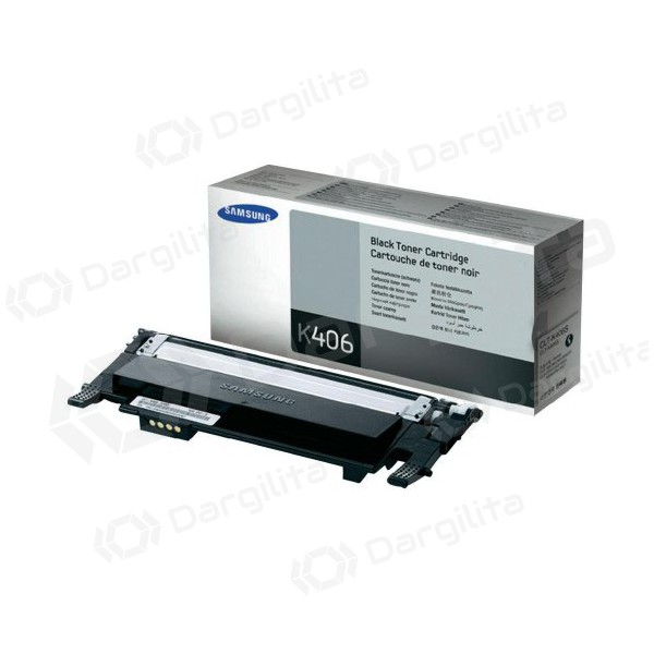 Samsung CLT-K406S/ELS (SU118A), juoda kasetė lazeriniams spausdintuvams, 1500 psl.
