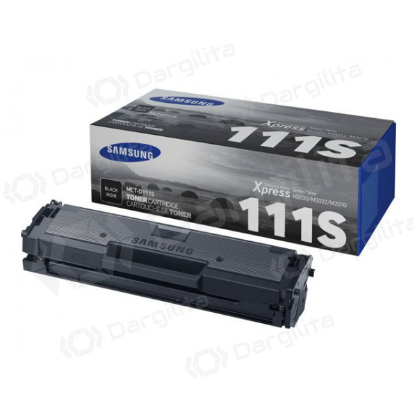 Samsung MLT-D111S/ELS (SU810A), juoda kasetė lazeriniams spausdintuvams, 1000 psl.