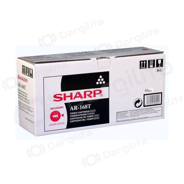 Sharp (AR168LT), juoda kasetė lazeriniams spausdintuvams, 8000 psl.