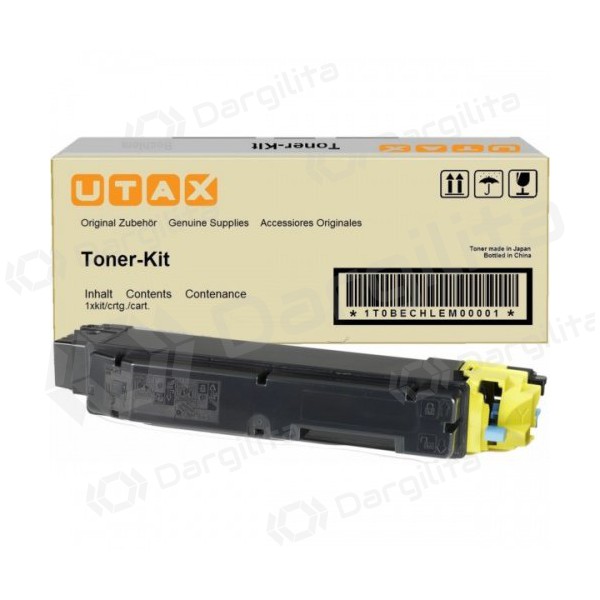 Triumph Adler Kit PK-5011Y/ Utax PK5011Y (1T02NRAUT0/ 1T02NRATA0), geltona kasetė lazeriniams spausdintuvams
