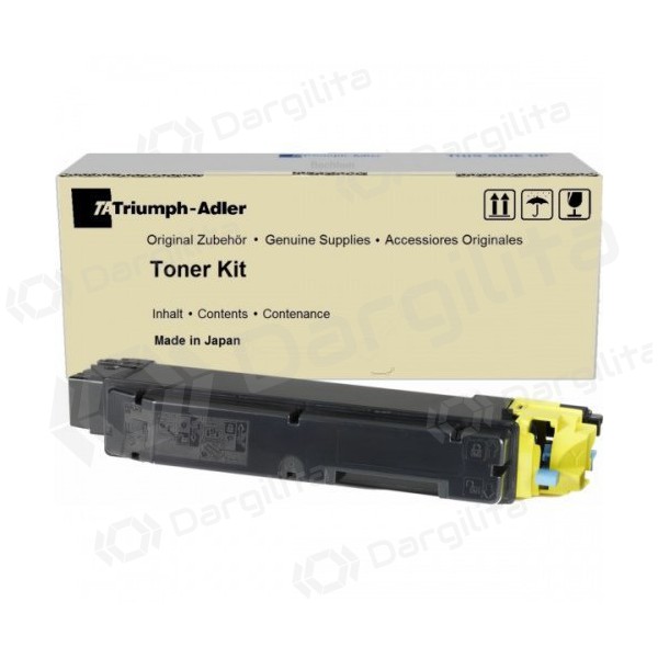 Triumph Adler Kit PK-5012Y/ Utax PK5012Y (1T02NSATA0/ 1T02NSAUT0), geltona kasetė lazeriniams spausdintuvams