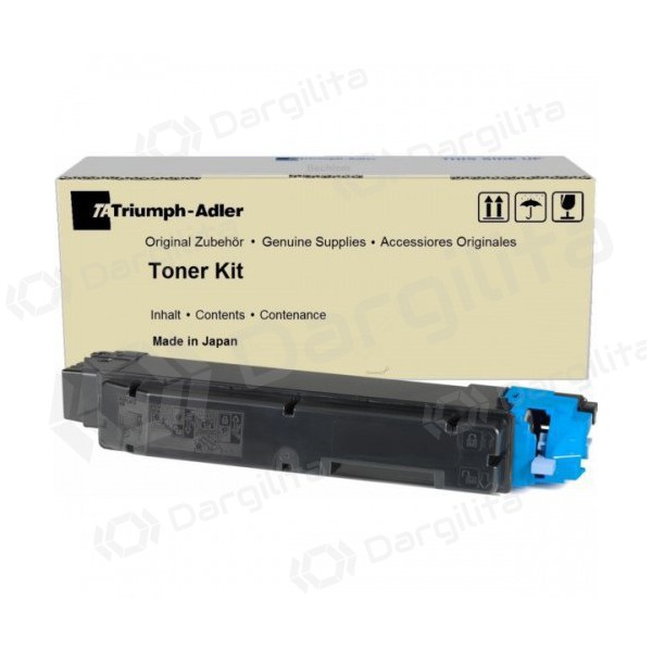 Triumph Adler Kit PK5012C/ Utax PK-5012C (1T02NSCTA0/ 1T02NSCUT0), žydra kasetė lazeriniams spausdintuvams
