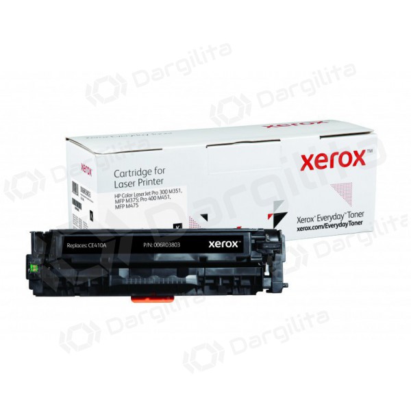 Xerox HP No.305A CE410A juoda kasetė lazeriniams spausdintuvams, 2200, psl.