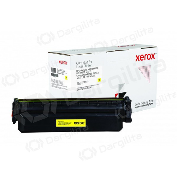 Xerox HP No.410X CF412X geltona kasetė lazeriniams spausdintuvams, 5000, psl.